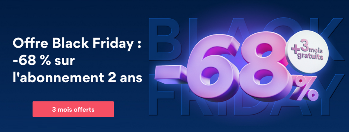 Une promo vraiment digne du Black Friday !