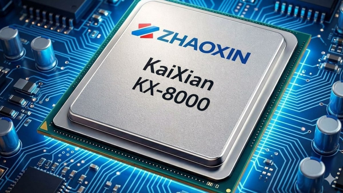 Le prometteur KaiXian KX-8000 arriverait courant-2026. ©Zhaoxin