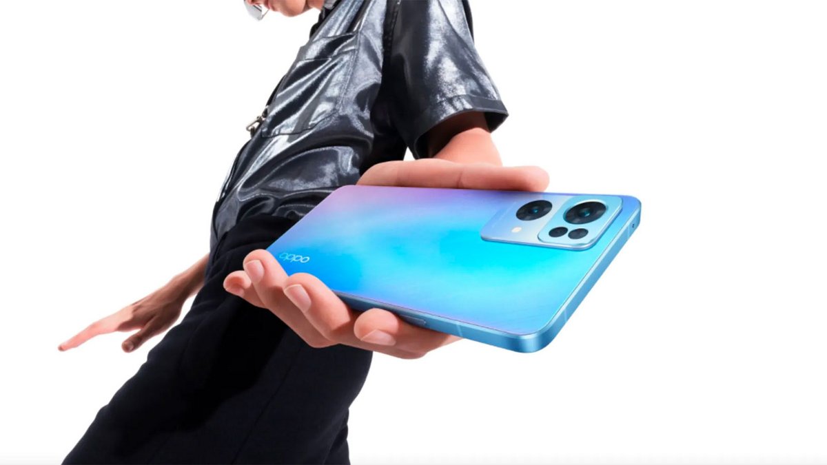 Le smartphone Oppo Reno7