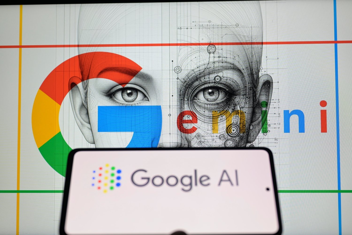 Google lance plusieurs nouveaux produits basés sur l'intelligence artificielle. © JRdes / Shutterstock