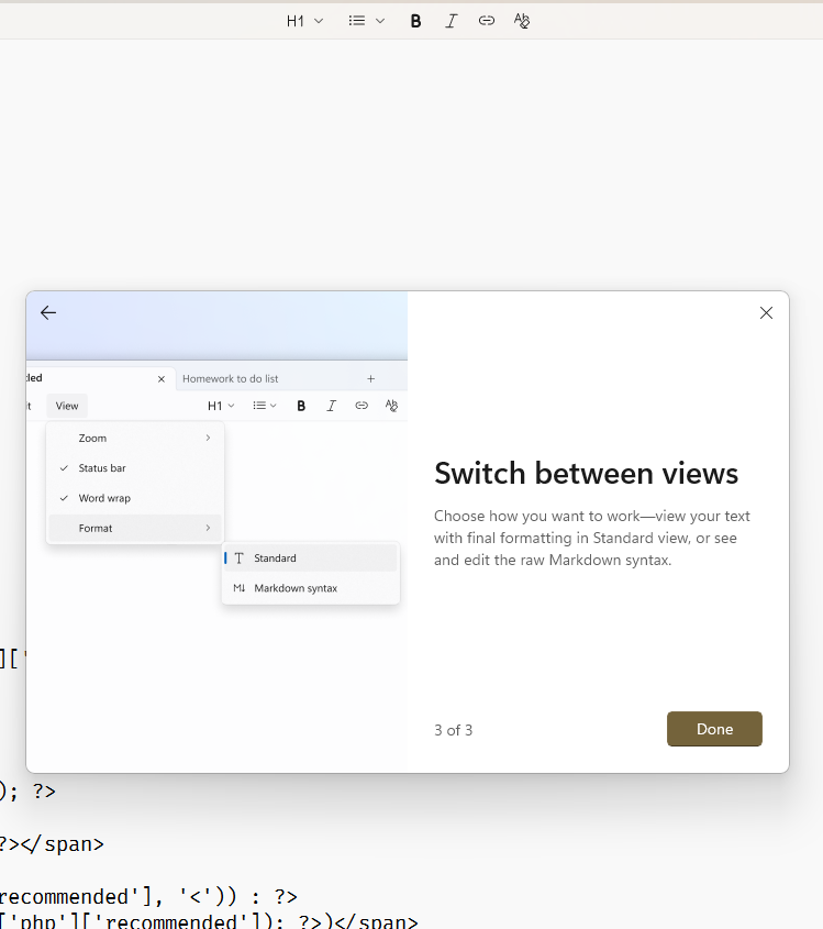 Notepad Markdown