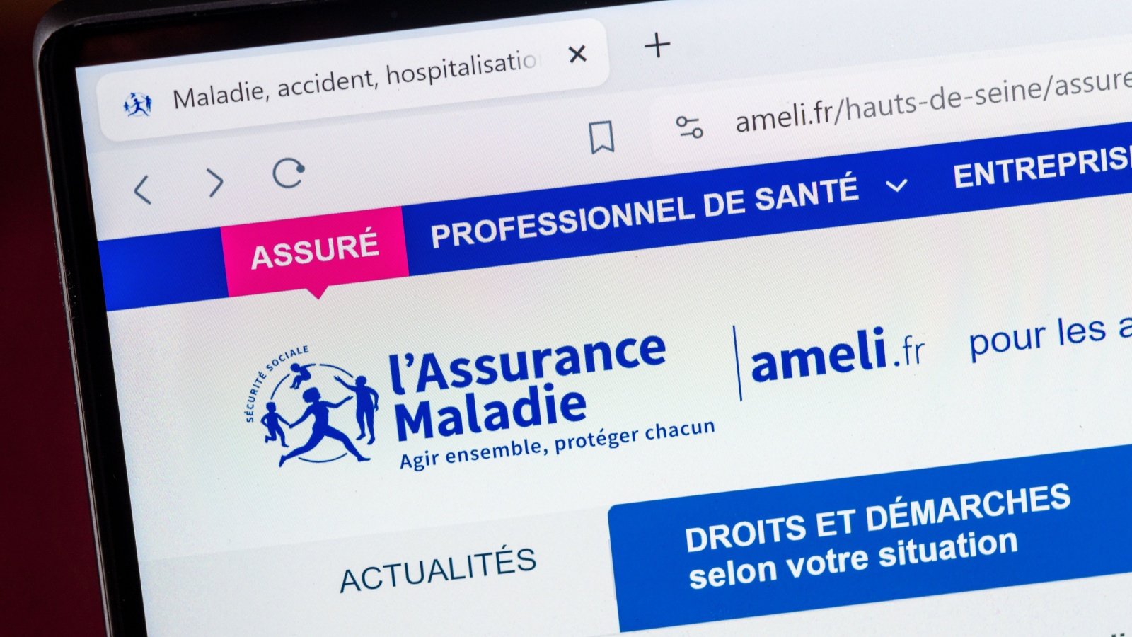 Comment modifier ou réinitialiser son mot de passe Amélie (Sécurité sociale)
