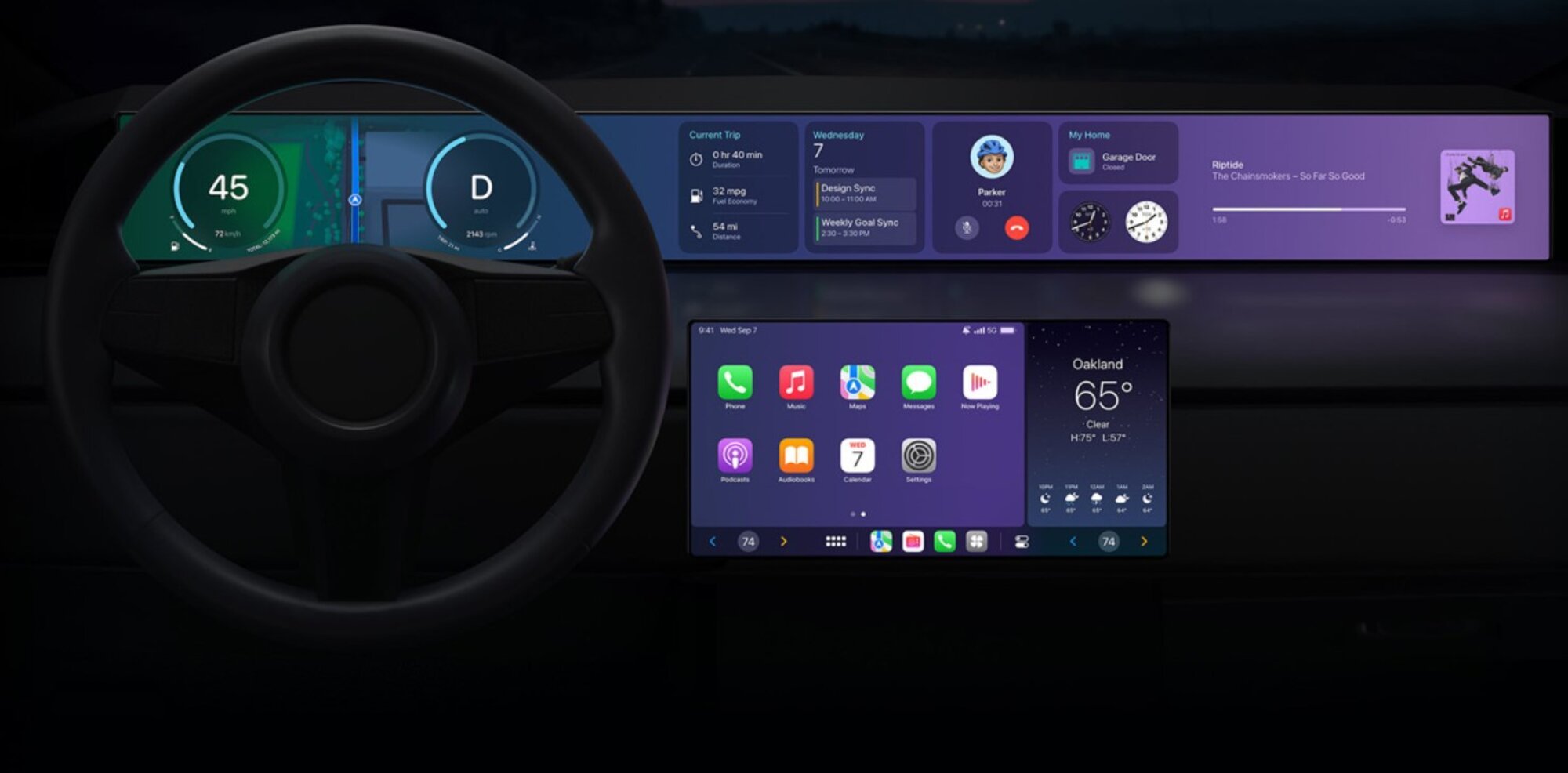 CarPlay nouvelle génération © Apple