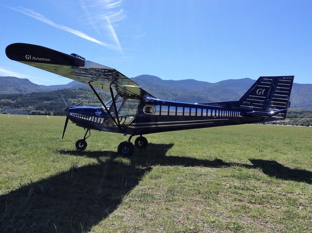 Le premier démonstrateur piloté de Beyond Aerospace devrait être basé sur un G1 comme celui-ci, transformé avec une toute nouvelle chaîne propulsive à hydrogène. © G1 Aviation