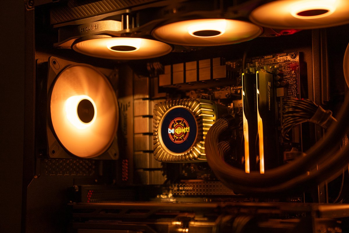 Le nouveau watercooling se dote enfin d'un écran. ©be quiet!