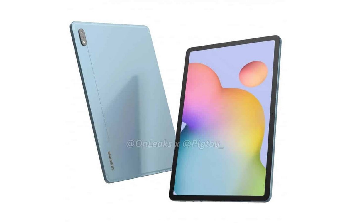 Samsung Galaxy Tab S7+ / Crédits : OnLeaks