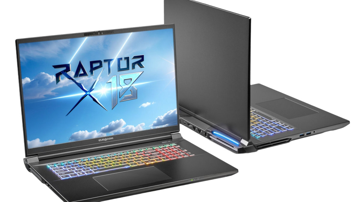 Eurocom lance son nouveau fleuron, le Raptor X18. ©Eurocom