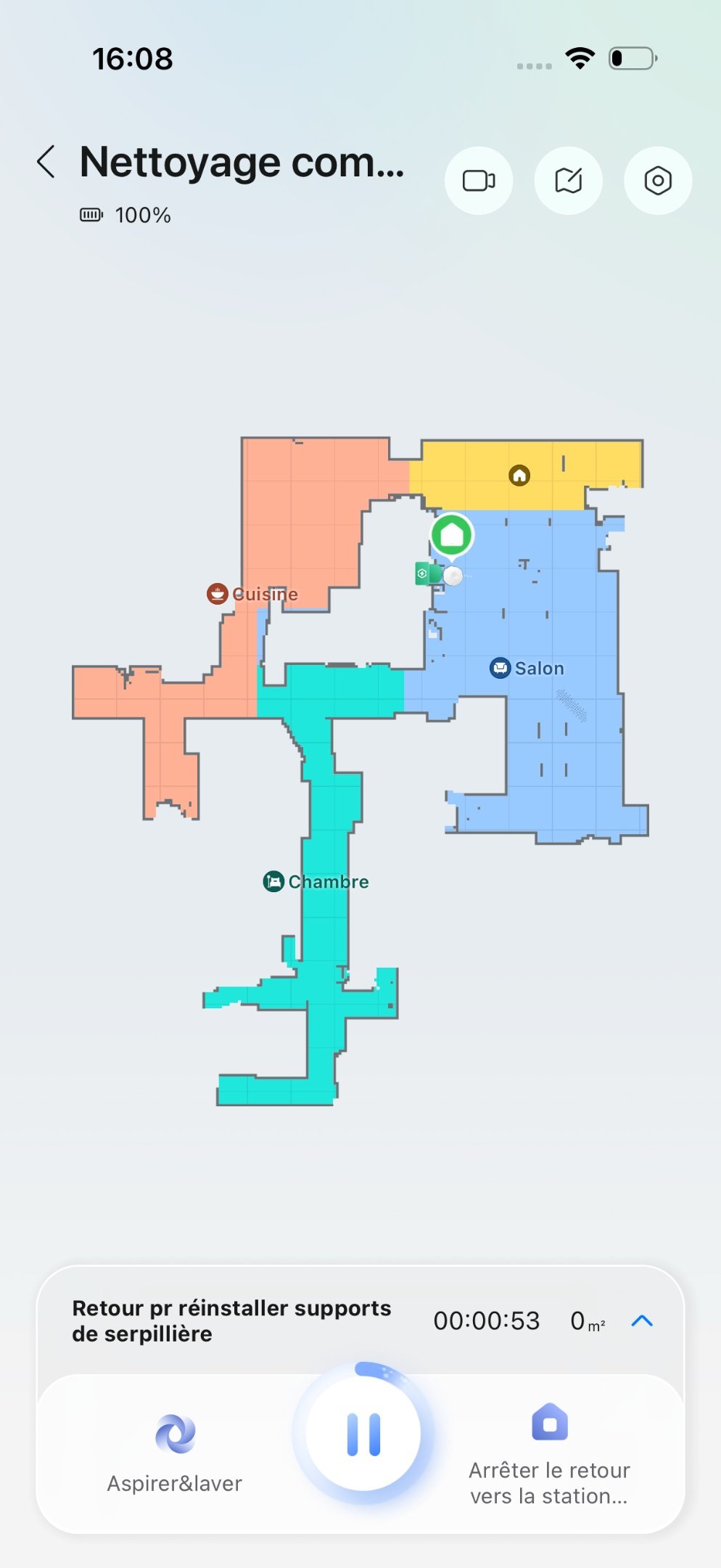 Roborock Qrevo Curv 2 Pro Nett complet