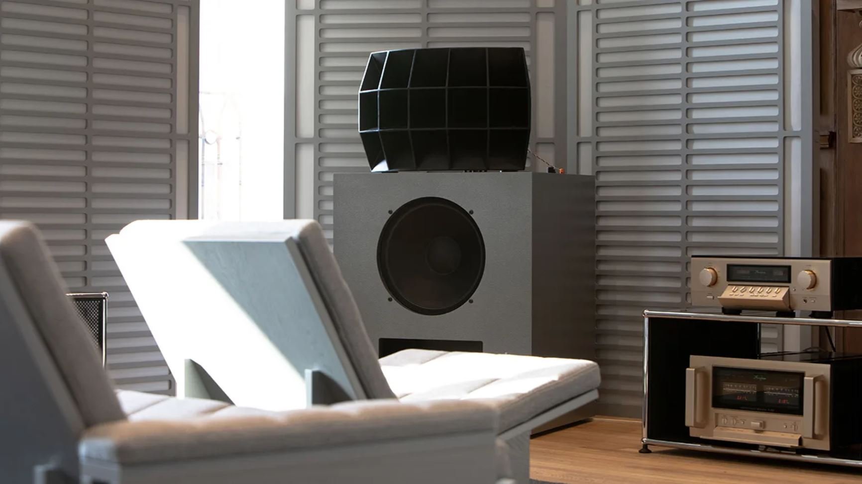 La Klipsch kO-R2, une enceinte très particulière dont la fabrication sera limitée à 600 exemplaires. © Klipsch