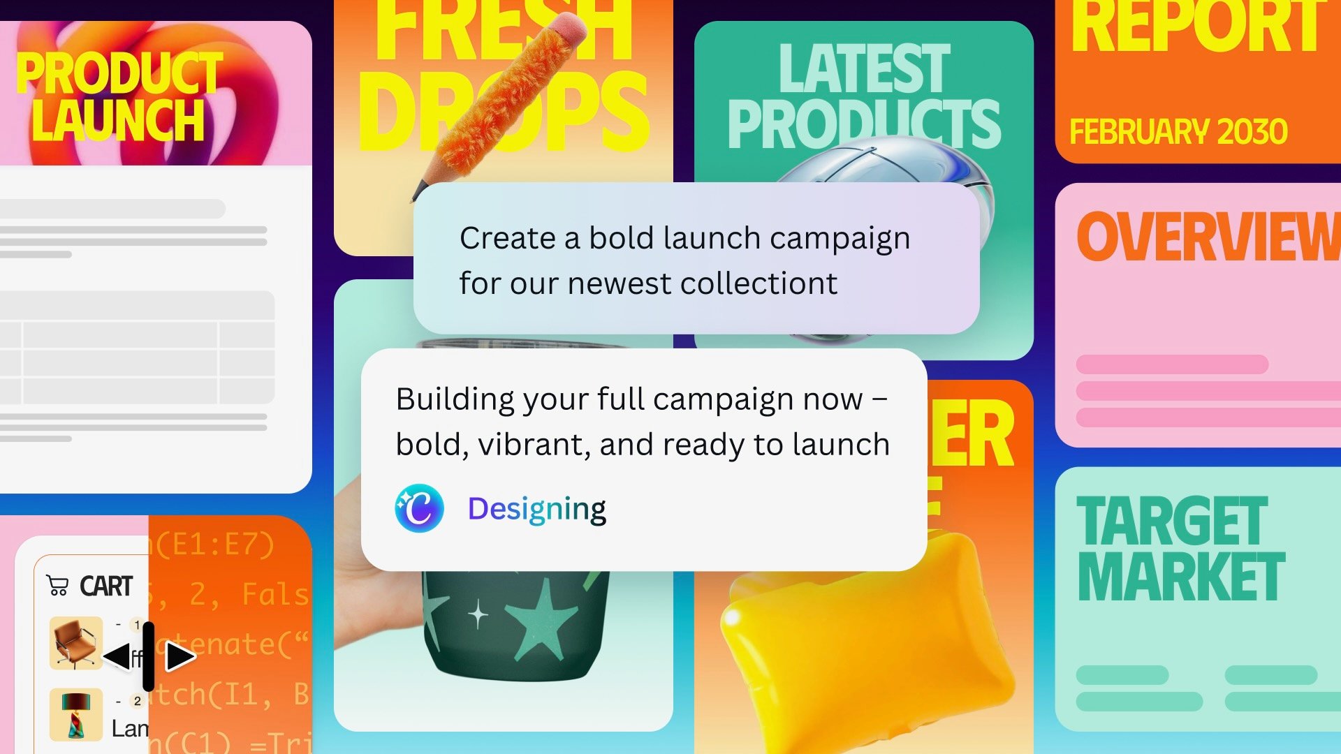 Canva présente l'IA Canva 2.0. ©Canva