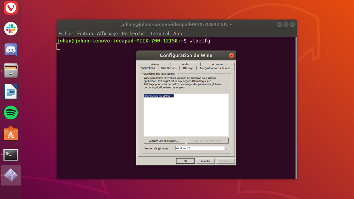 Wine Ubuntu 8