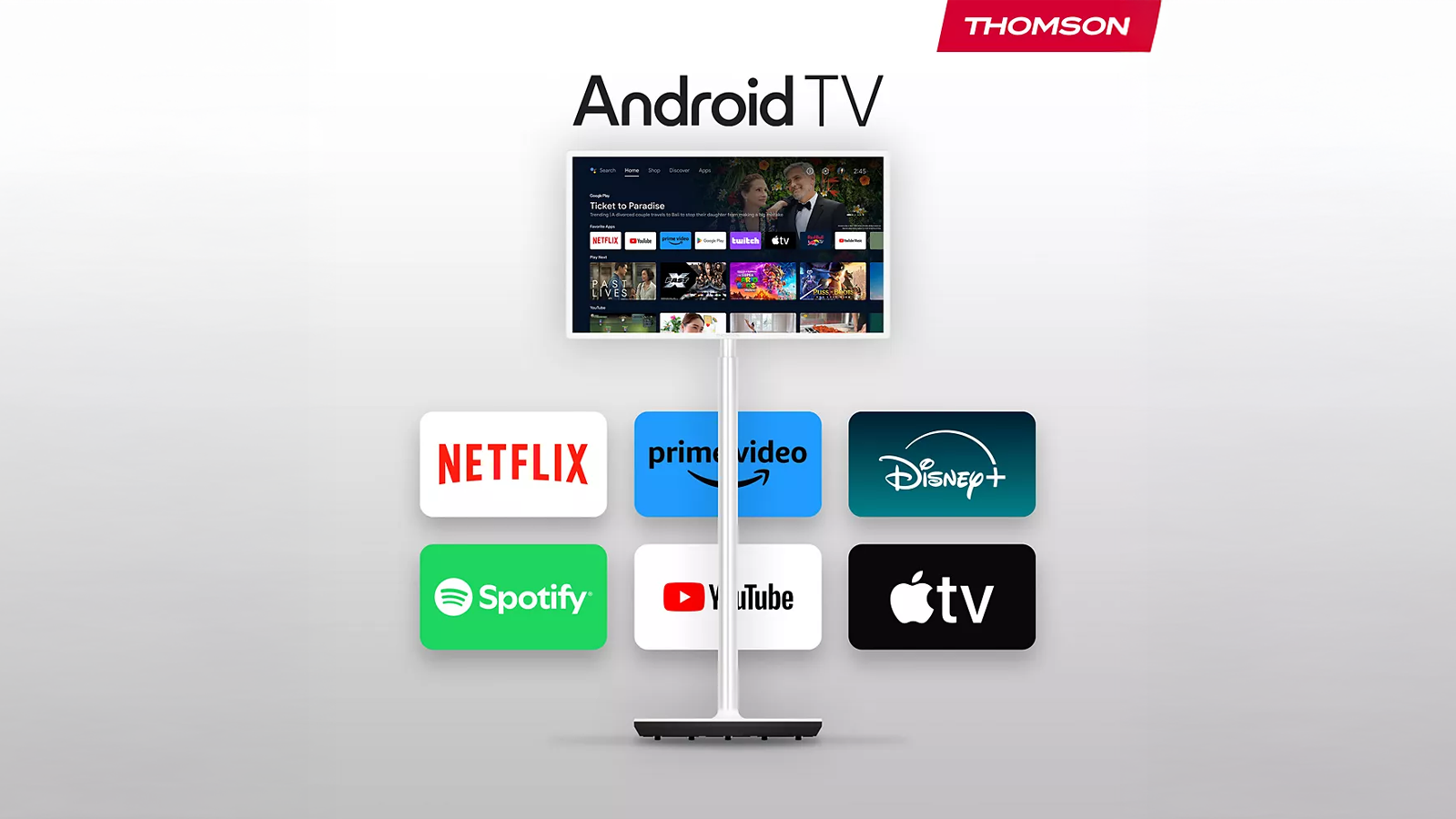 Soldes d’hiver 2026 : la TV THOMSON sur batterie que vous pouvez déplacer partout © Thomson