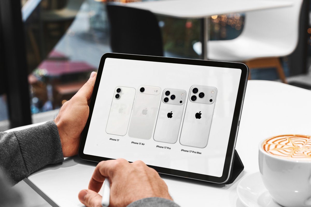 La gamme d'iPhone 17. ©Azulblue / Shutterstock