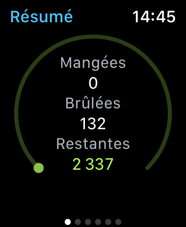 Sélec Apple Watch Yazio