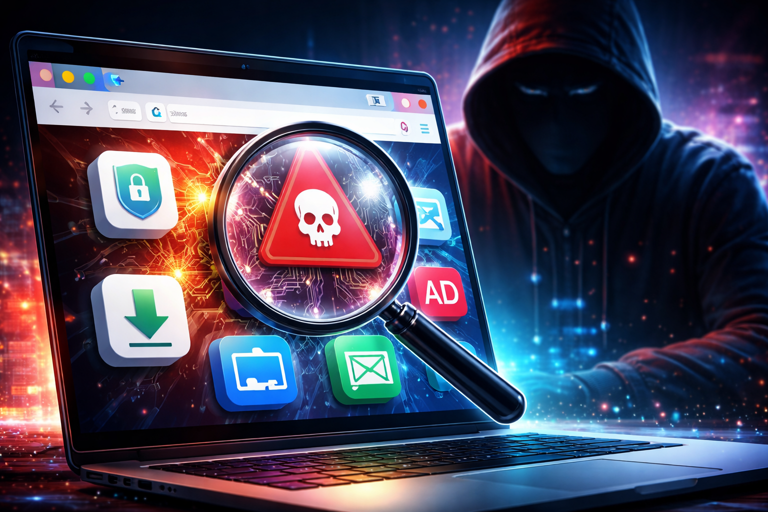 extensions malveillantes