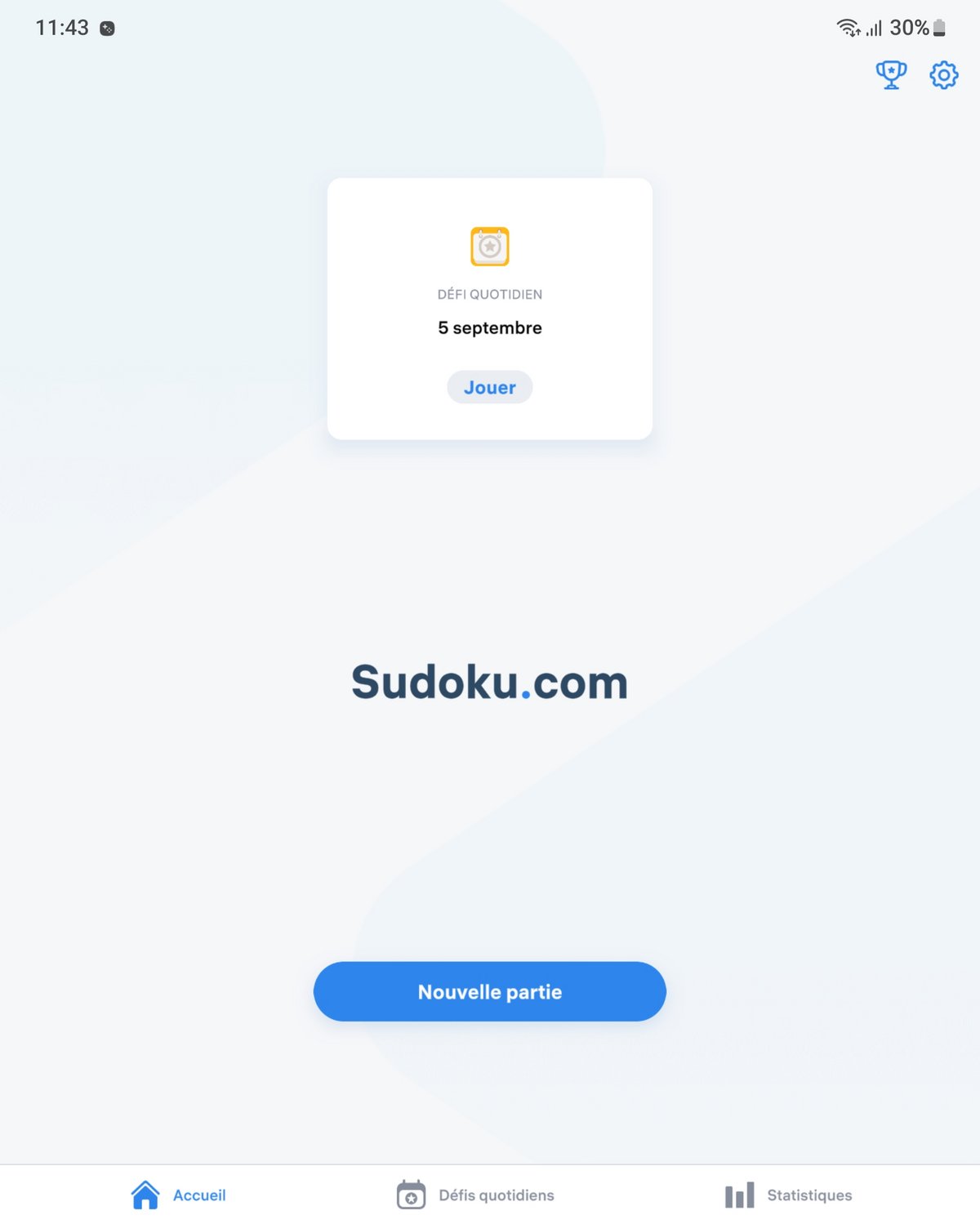 Sudoku.com accueil