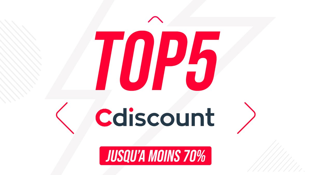 top 5 cdiscount