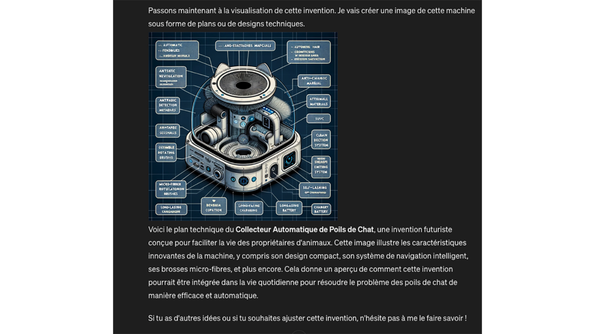 GPT InventBot © Pascale Duc pour Clubic