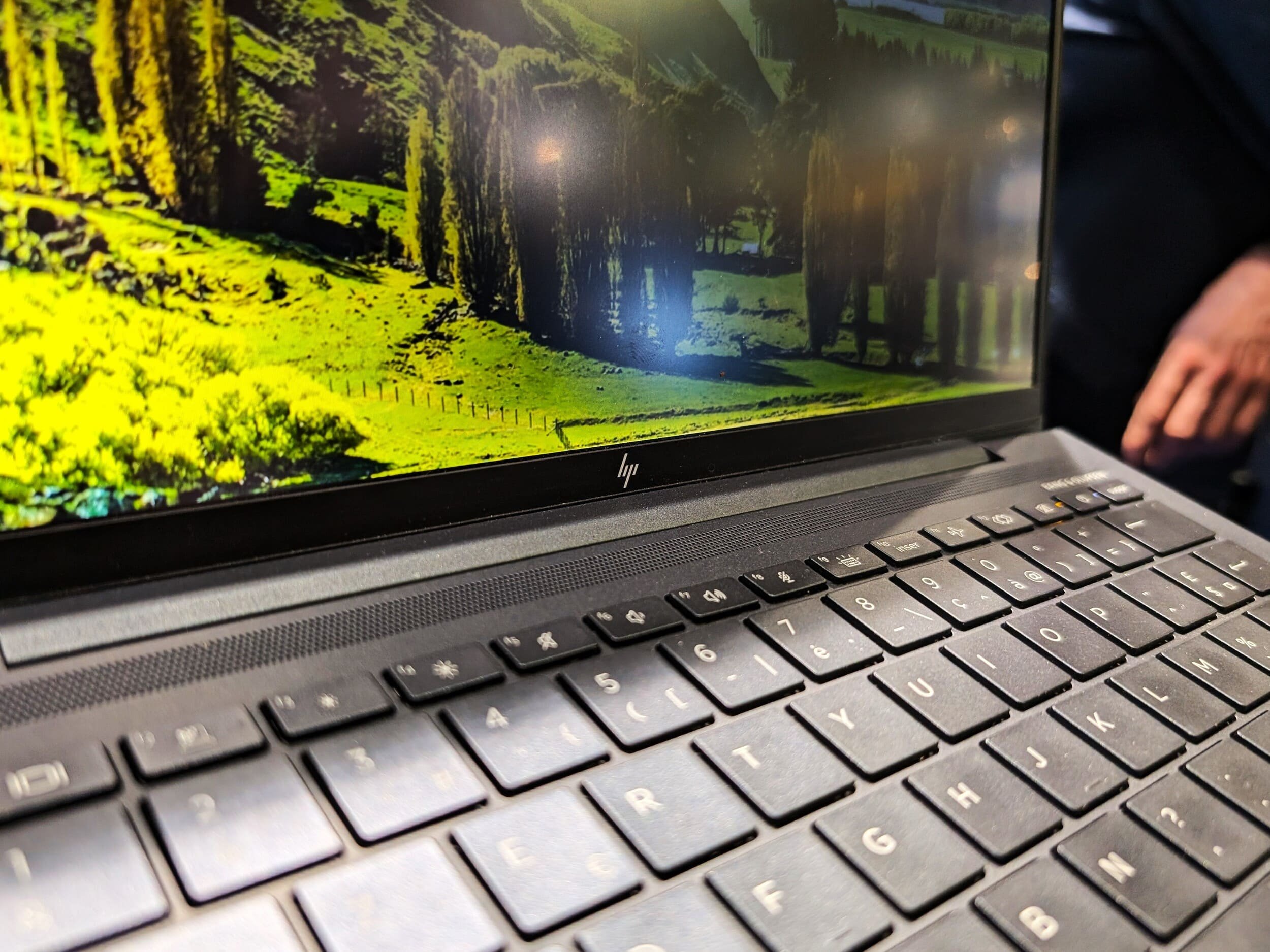 Un PC HP, photographié au FIC. © Alexandre Boero / Clubic