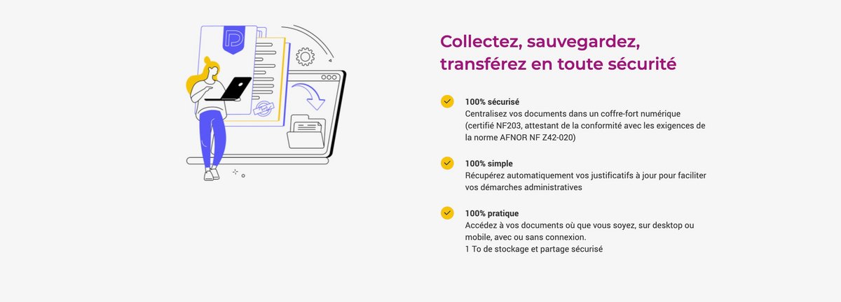 Un outil simple et sécurisé © La Poste