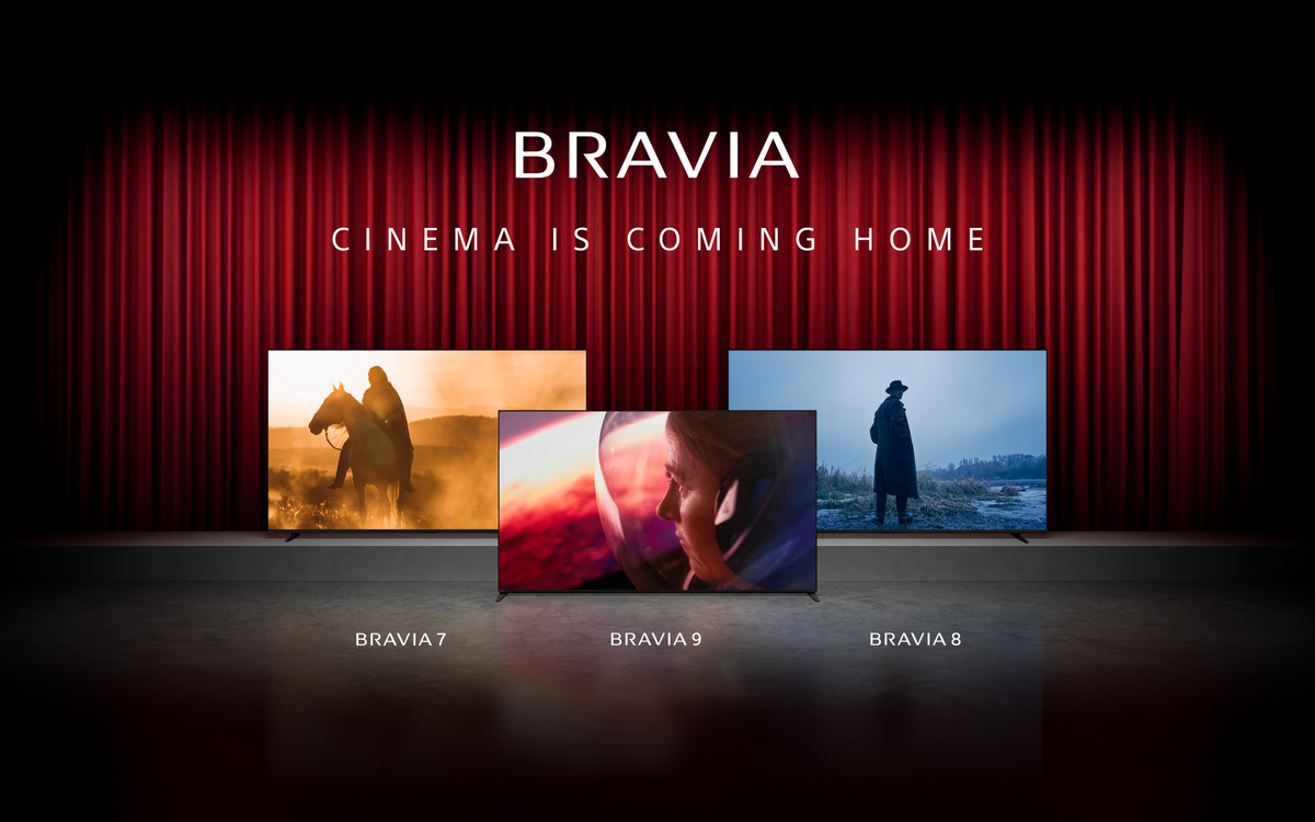 On connaît désormais les prix et disponibilités des TV Sony BRAVIA 7, 8 et 9  © Sony