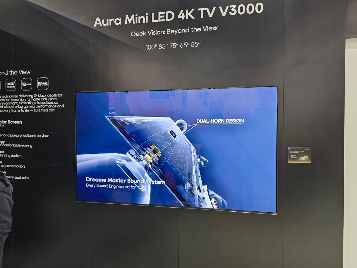 Dreame joue sur le terrain de la finesse et de l'élégance avec 5 taillles disponibles. ©Matthieu Legouge pour Clubic