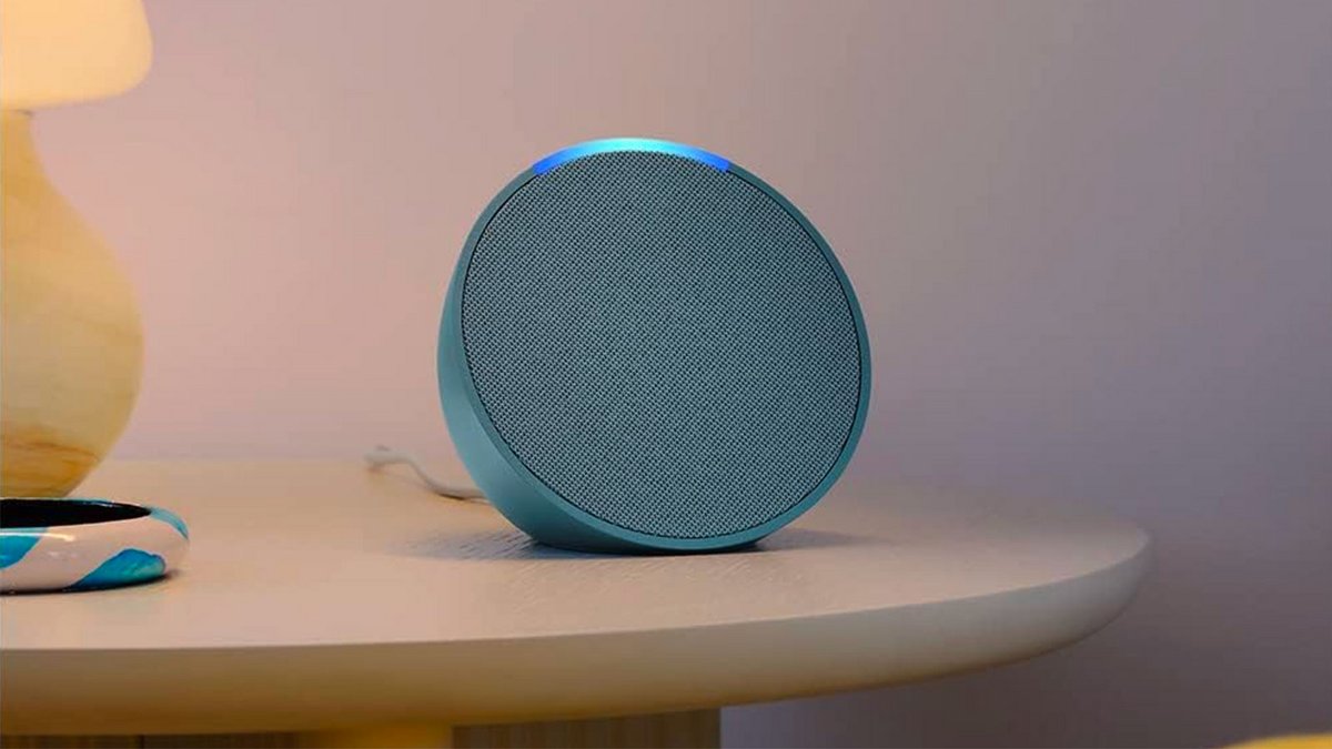 L'enceinte connectée Echo Pop d'Amazon