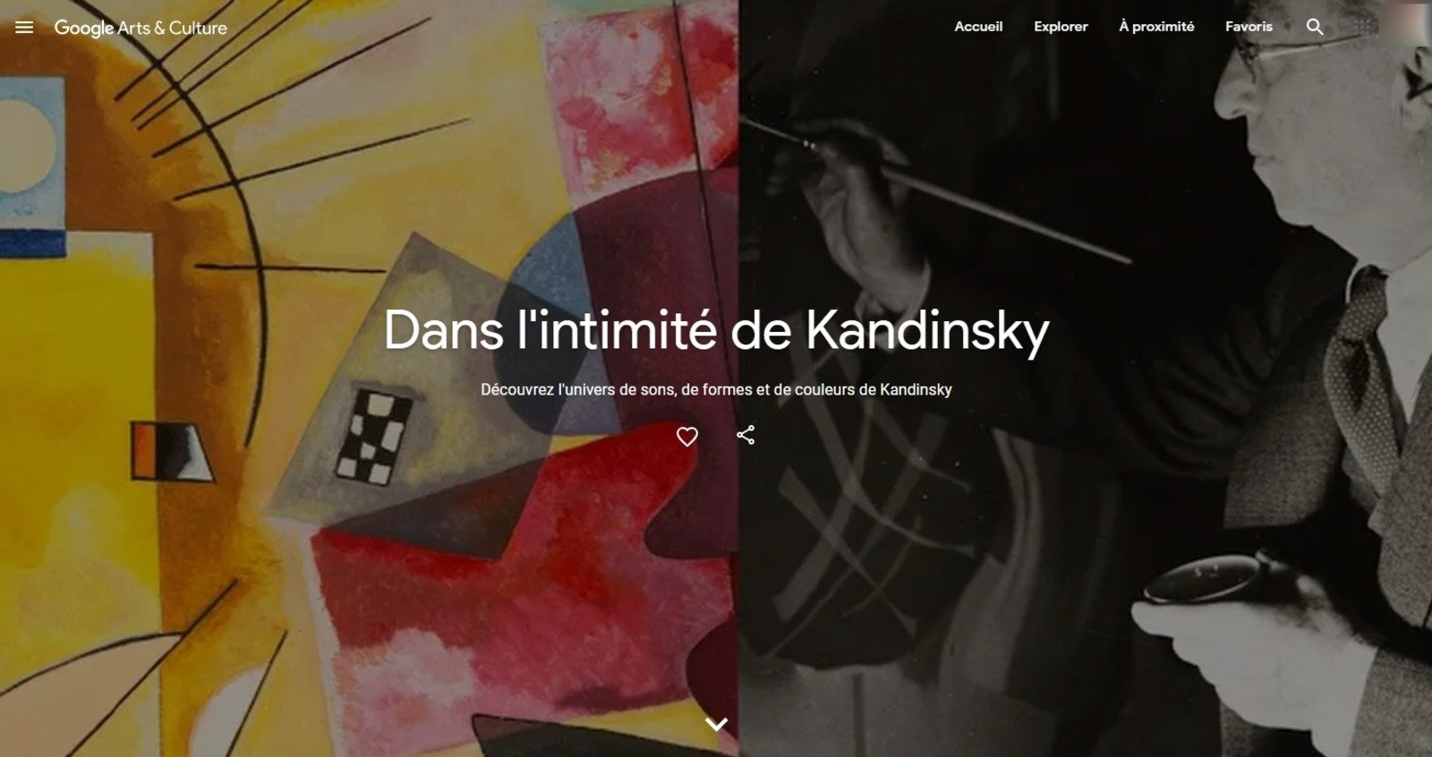 Capture d’écran © Centre Pompidou × Google Arts & Culture