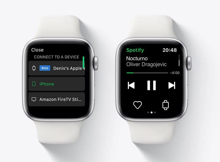 Spotify Apple Watch