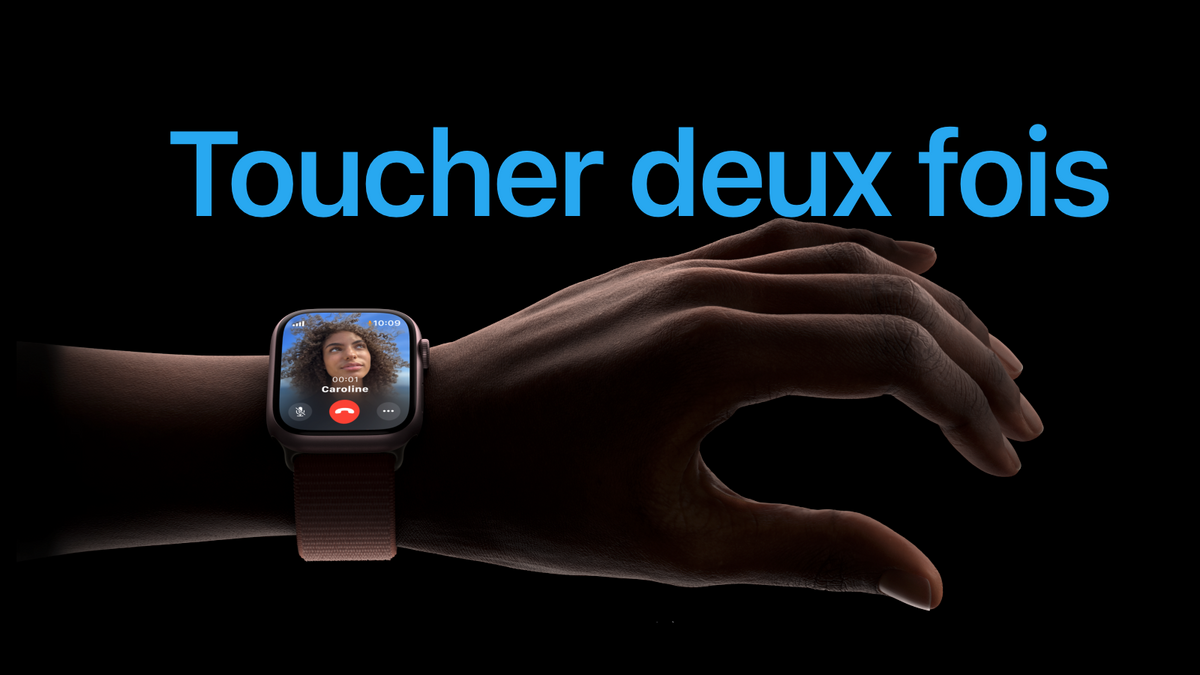 Double Tap / Toucher deux fois © Apple