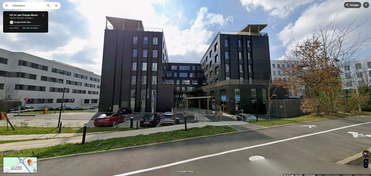 C'est ici que la Factory sera installée.  © Capture d'écran Clubic / Google Maps