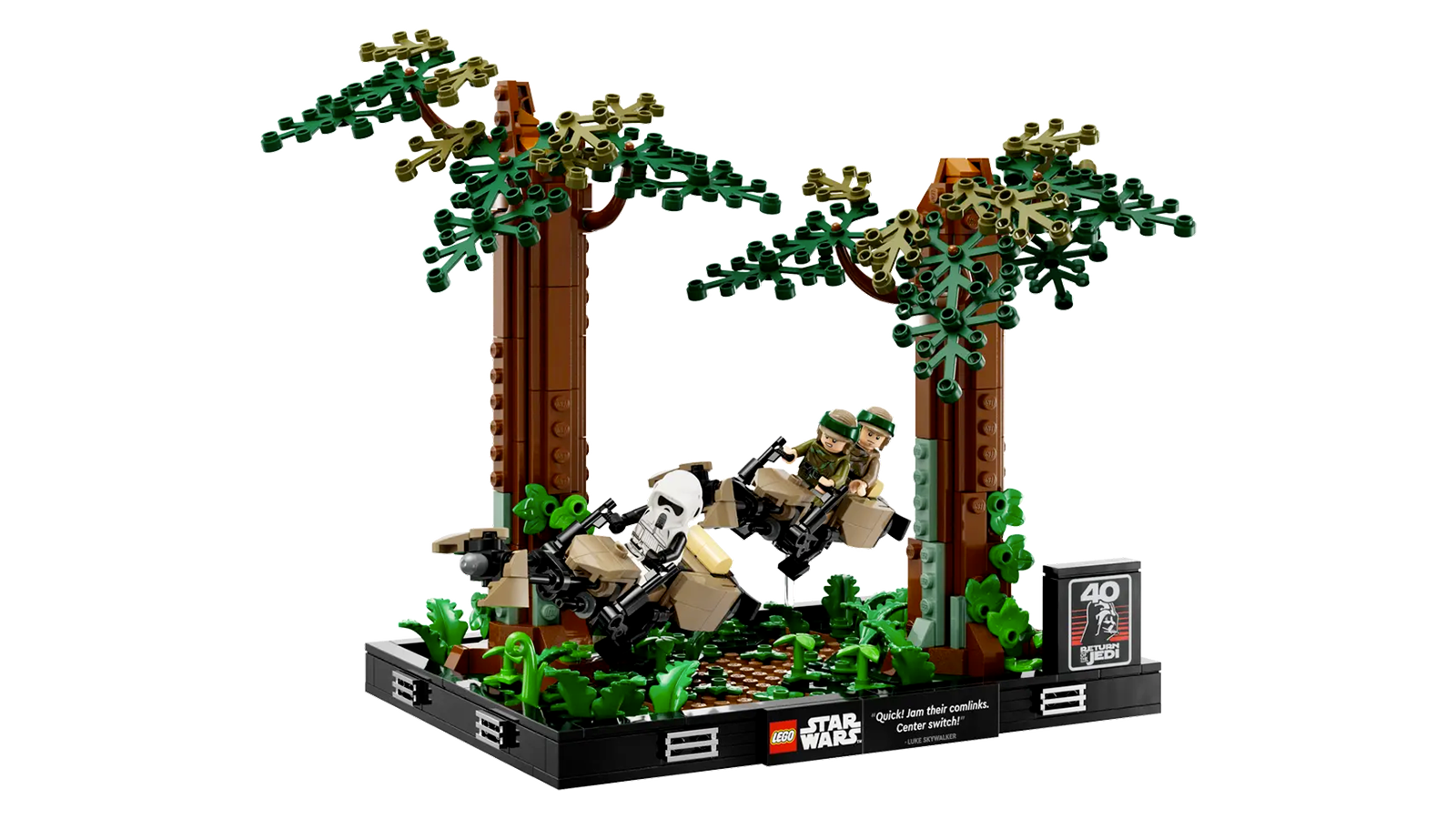 Le diorama LEGO Star Wars