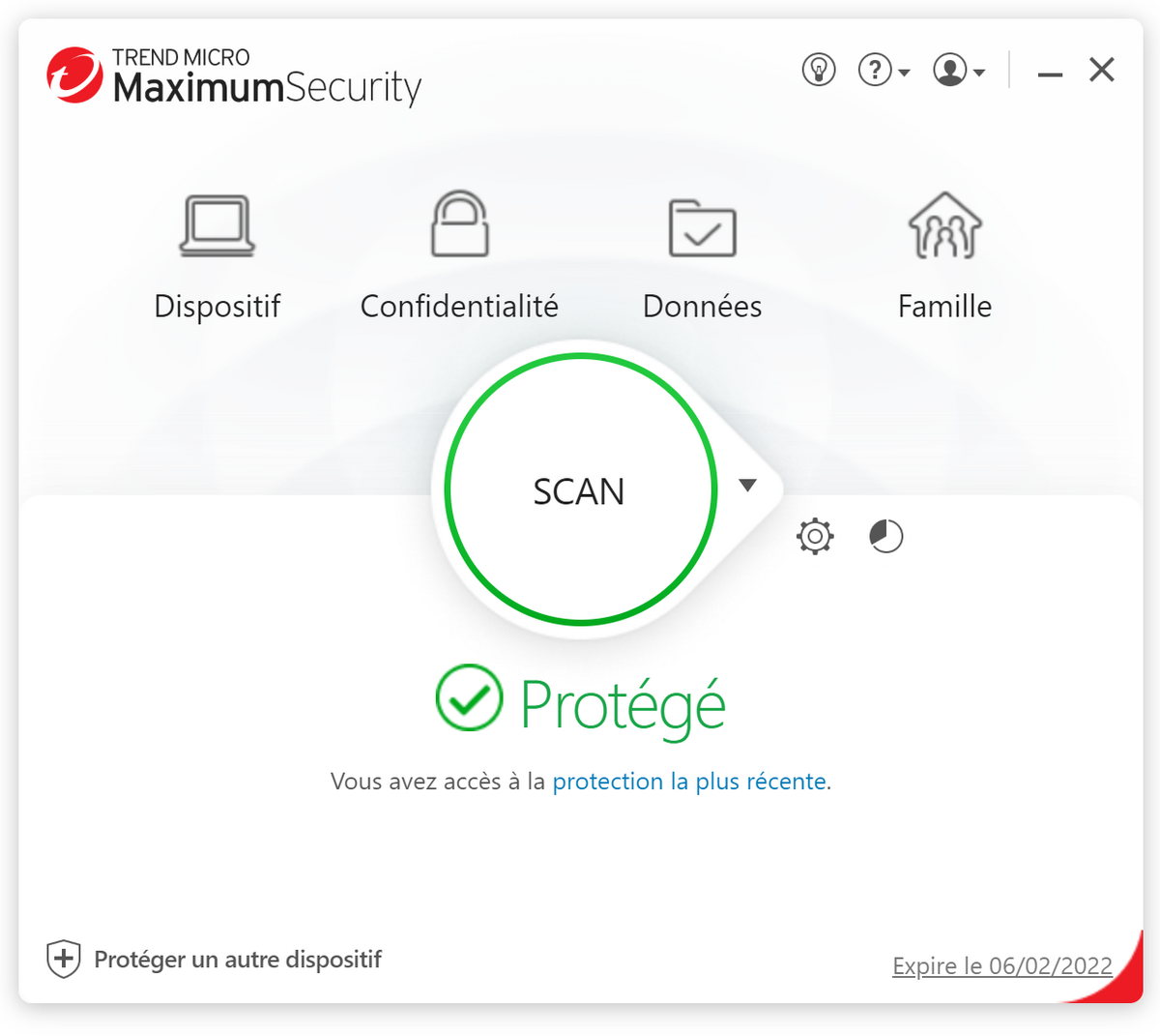 Trend Micro Maximum Security - Scan