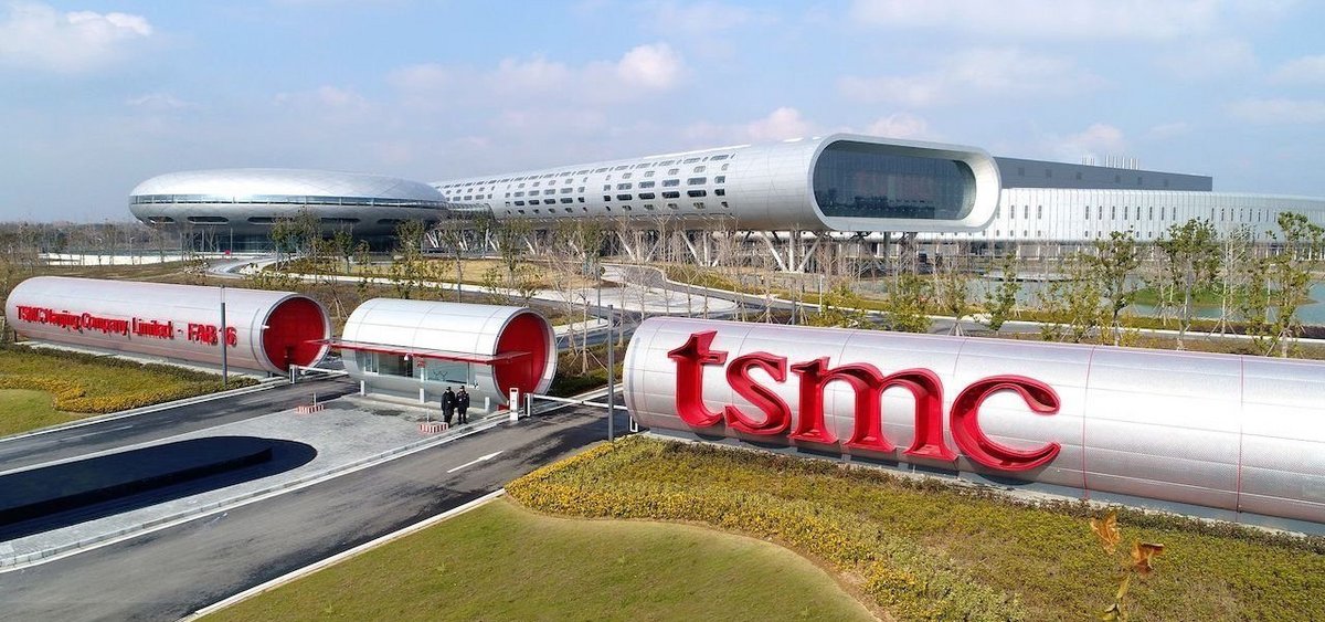 Vue d'artiste d'une usine TSMC en Chine © TSMC