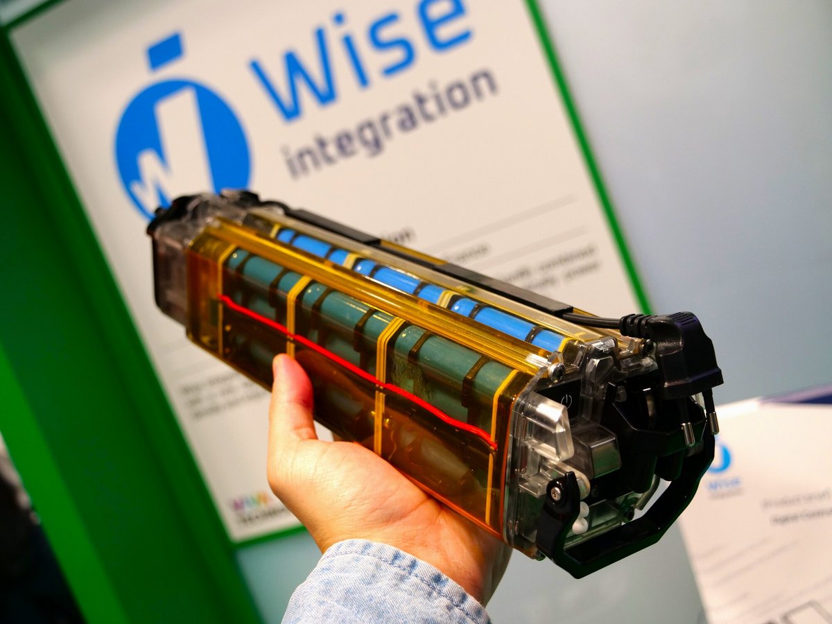 Une batterie de vélo électrique avec les technologies miniaturisées de Wise Integration © Alexandre Boero / Clubic
