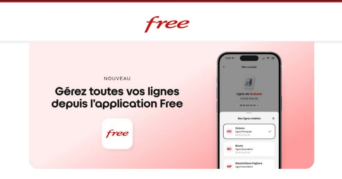 © Capture d'écran Free