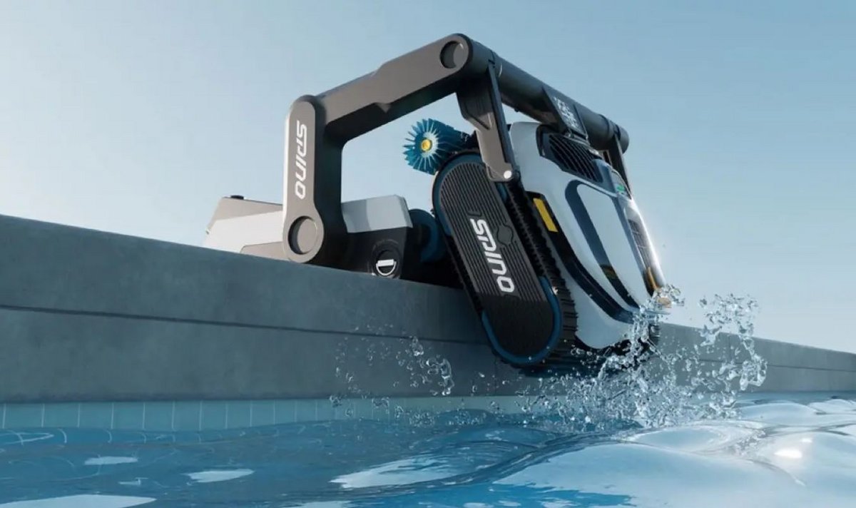 En 2026, le robot piscine n'a plus besoin de personne pour se hisser hors de l'eau. ©Mammotion