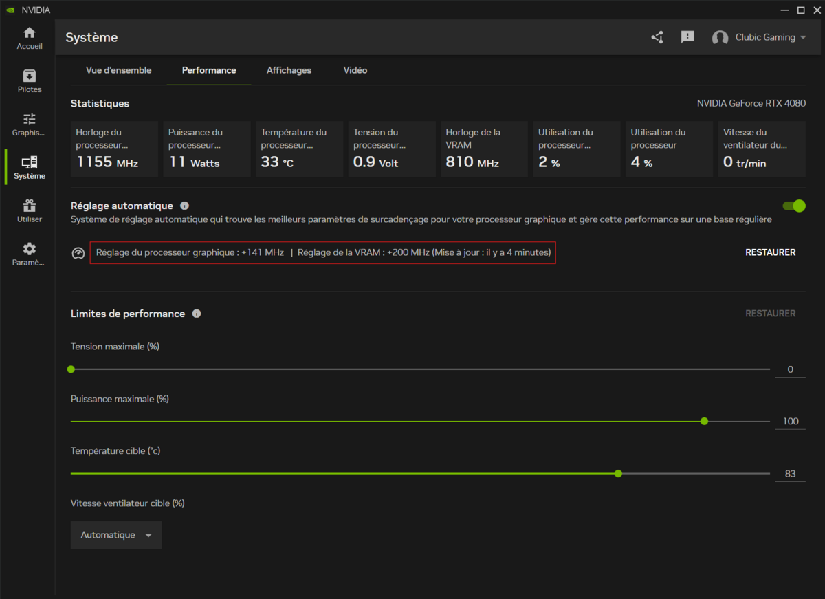 overclocking auto nvidia