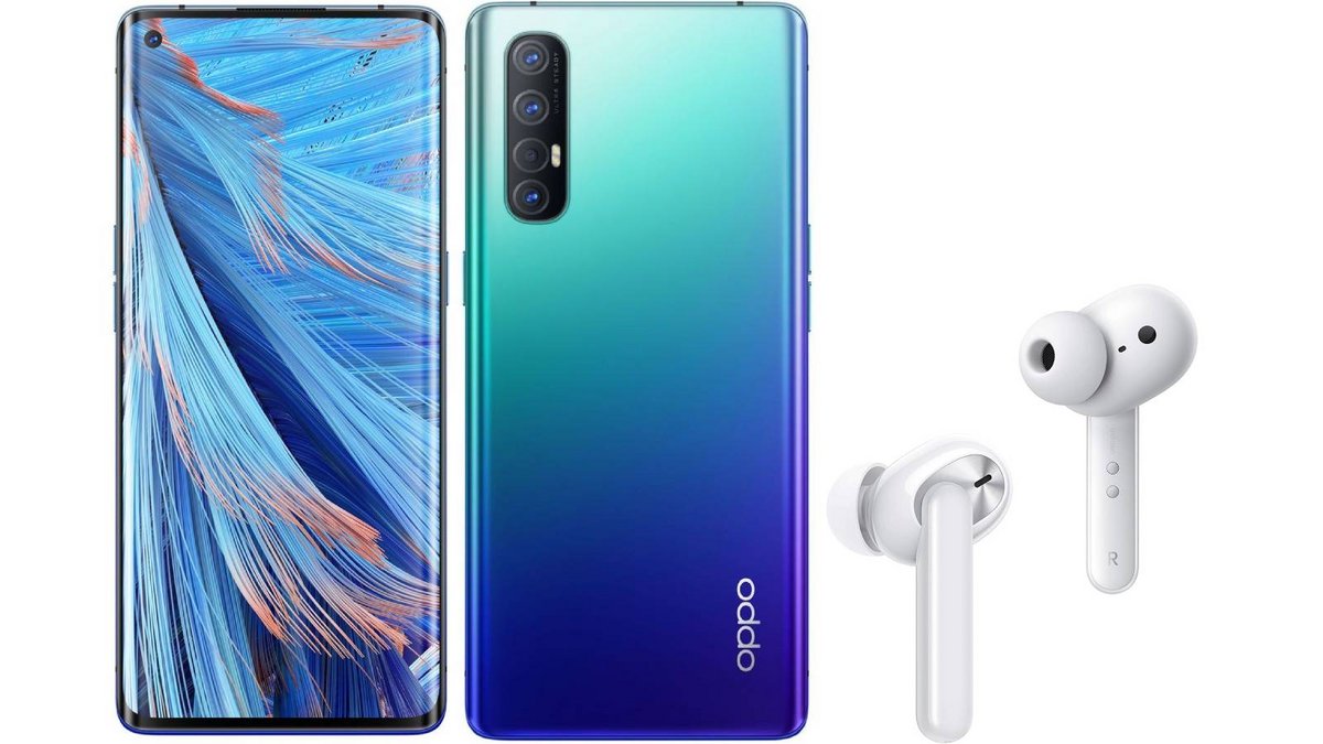 Oppo Find X2 Neo avec écouteurs