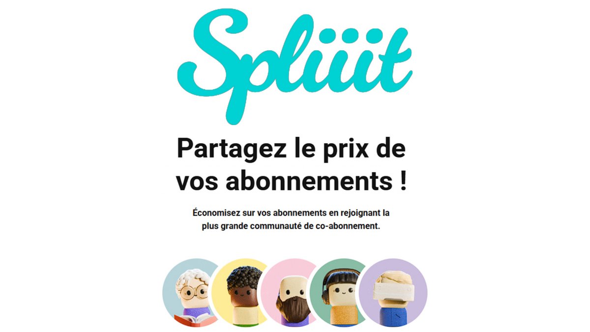 Spliiit est une plateforme qui simplifie le partage d’abonnements comme Netflix ou Spotify en divisant automatiquement les coûts et en gérant les paiements entre les utilisateurs - © Spliiit
