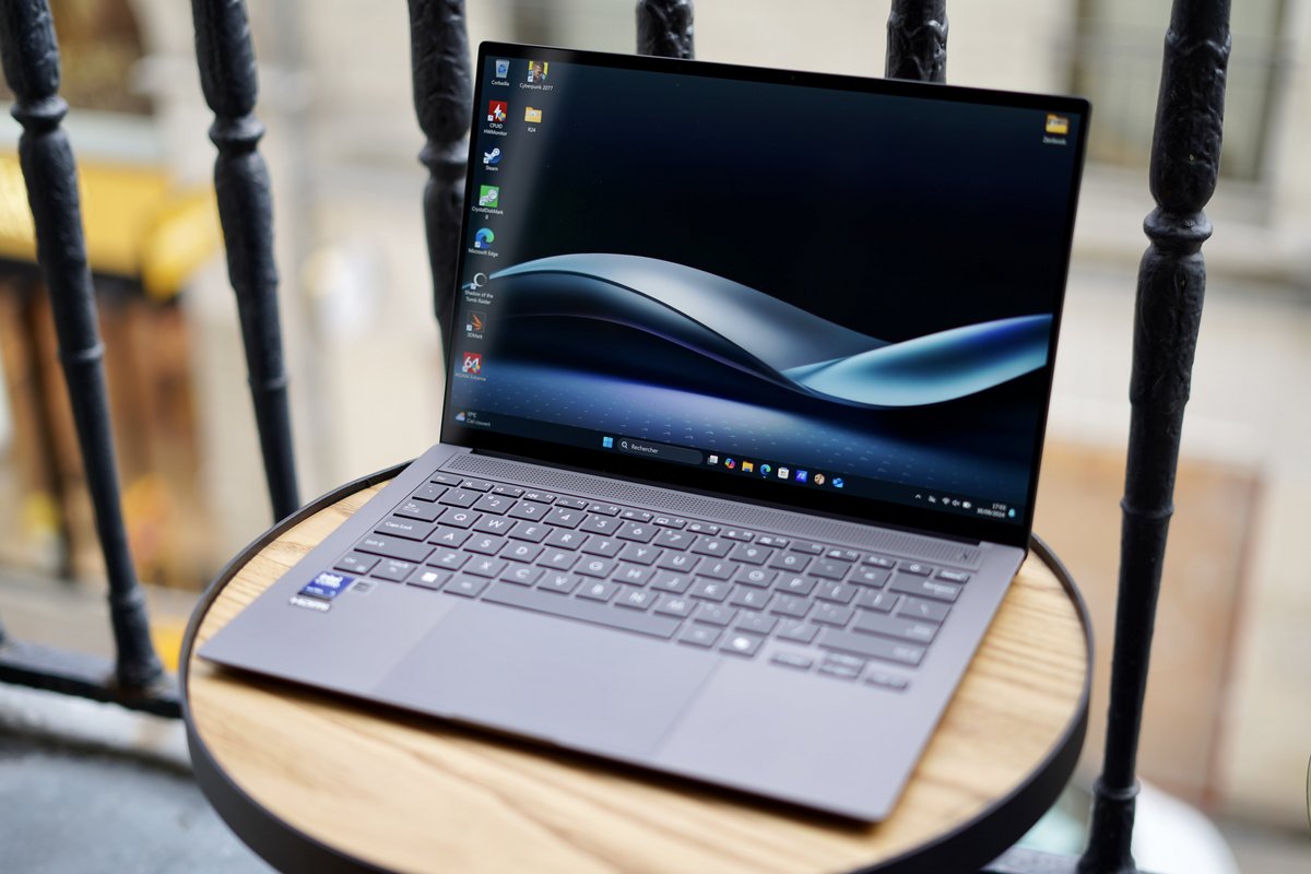 Le Zenbook S14 // © Nathan Le Gohlisse pour Clubic