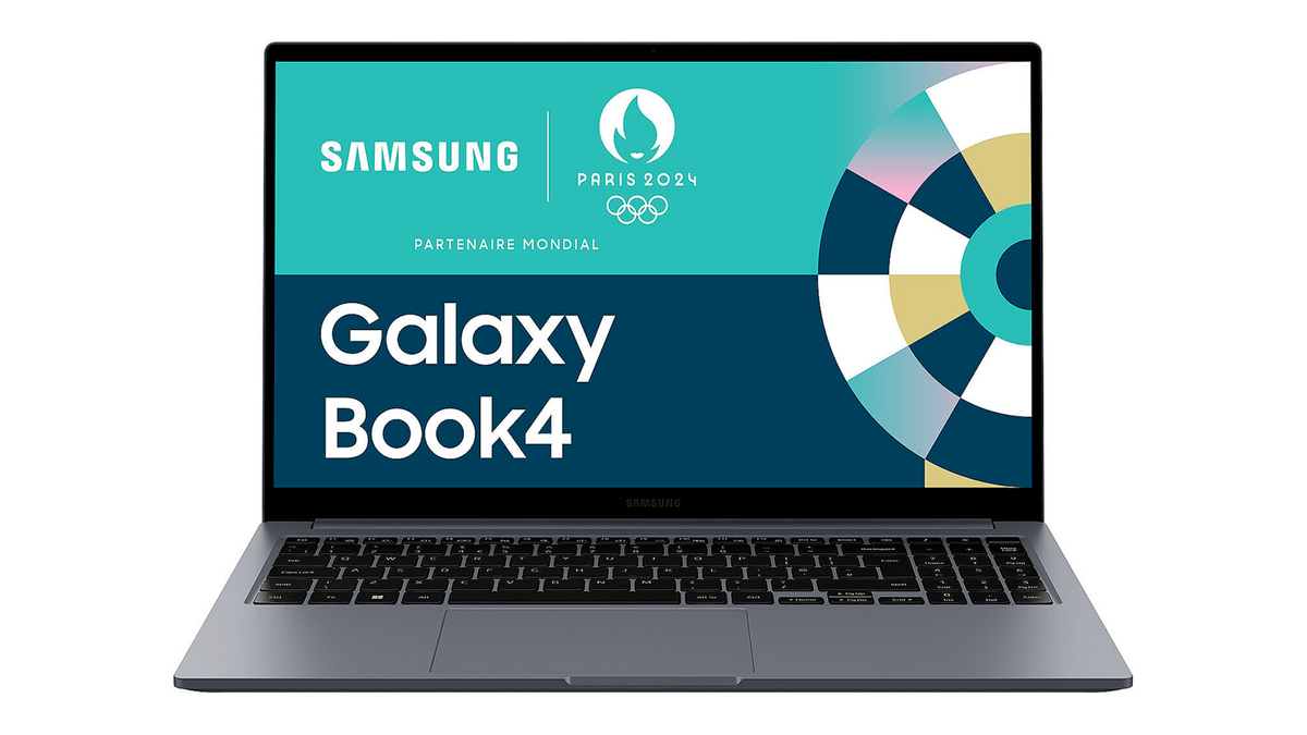 Le Samsung Galaxy Book4 avec son écran Full HD de 15,6" @60 Hz