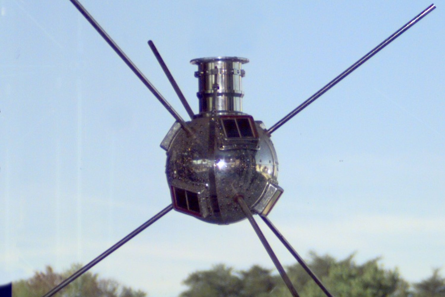 Une maquette de Vanguard 1. ©Wikimédia / Domaine public