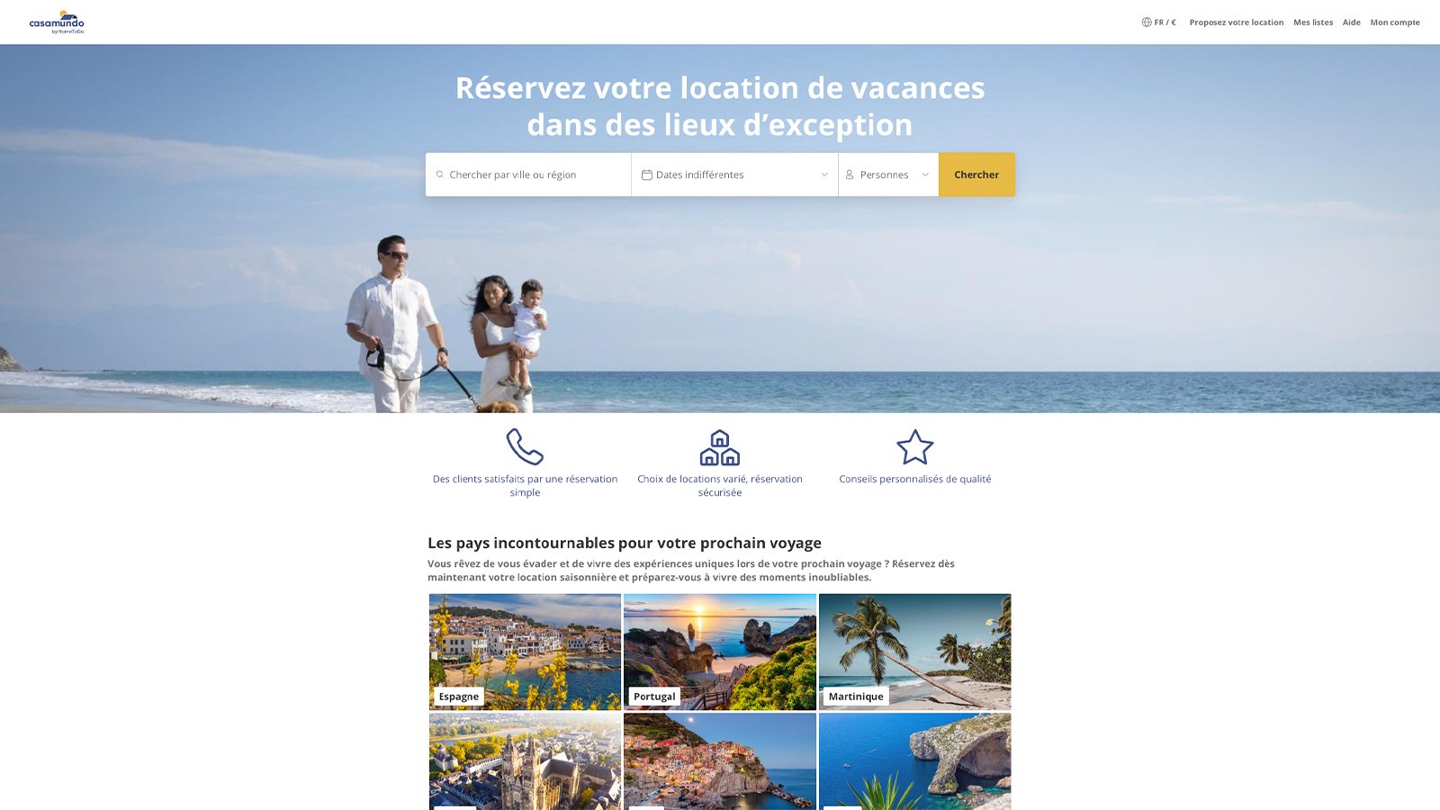 Télécharger Casamundo (gratuit) Web, iOS, Android - Clubic