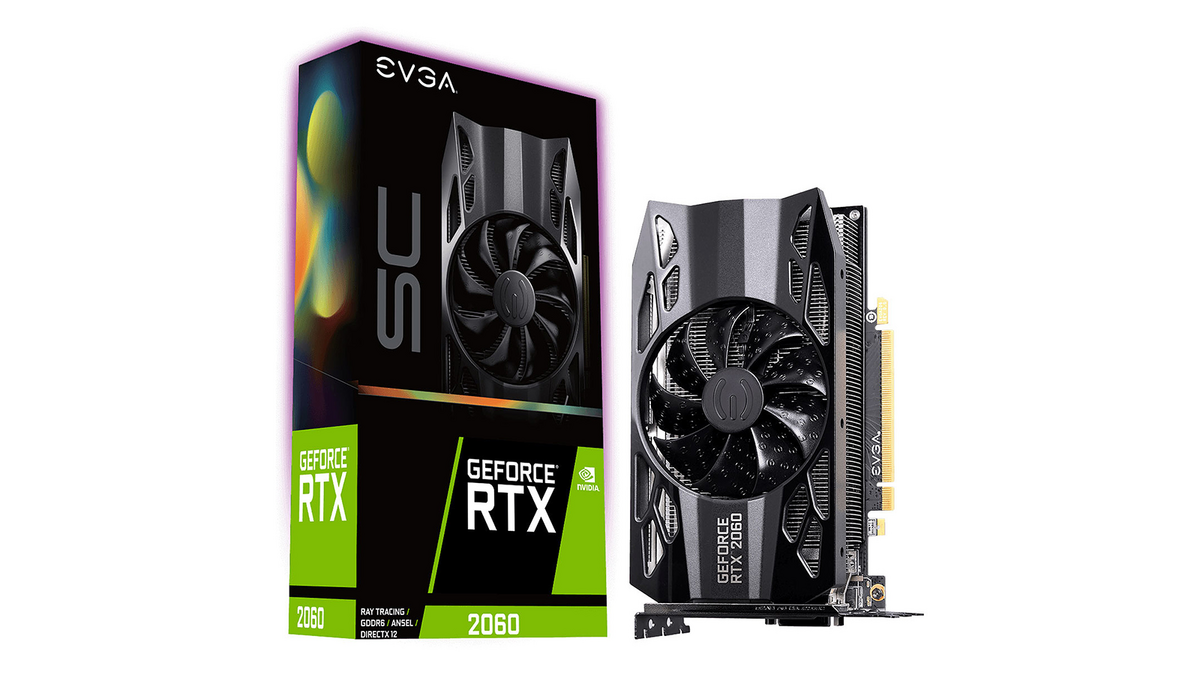 La carte graphique EVGA GeForce RTX 2060 SC