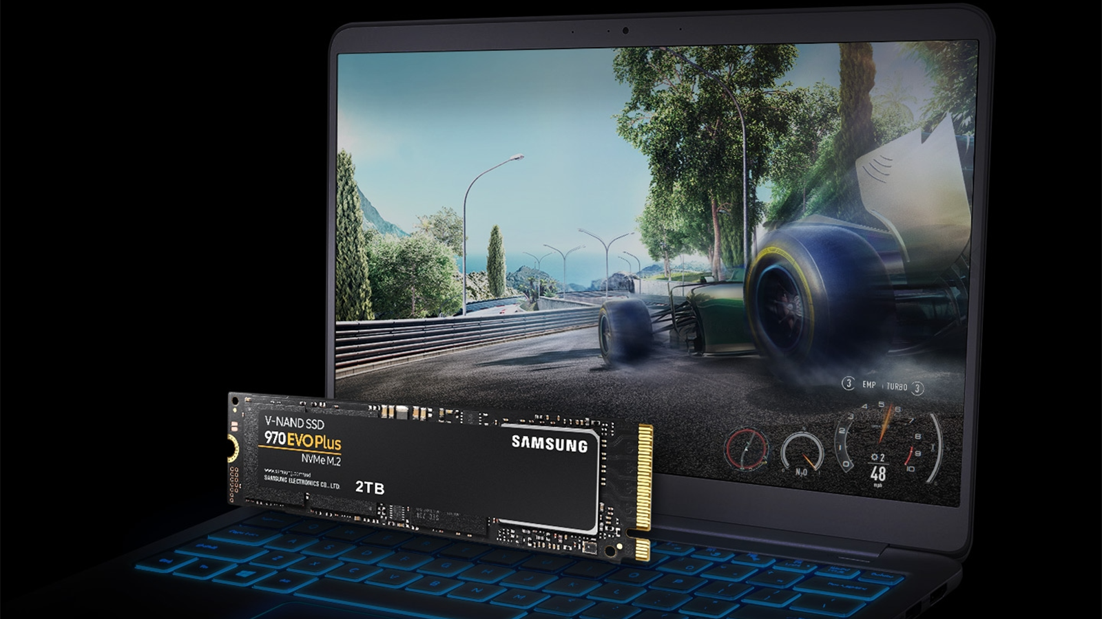Le SSD Samsung 970 EVO plus 2 To