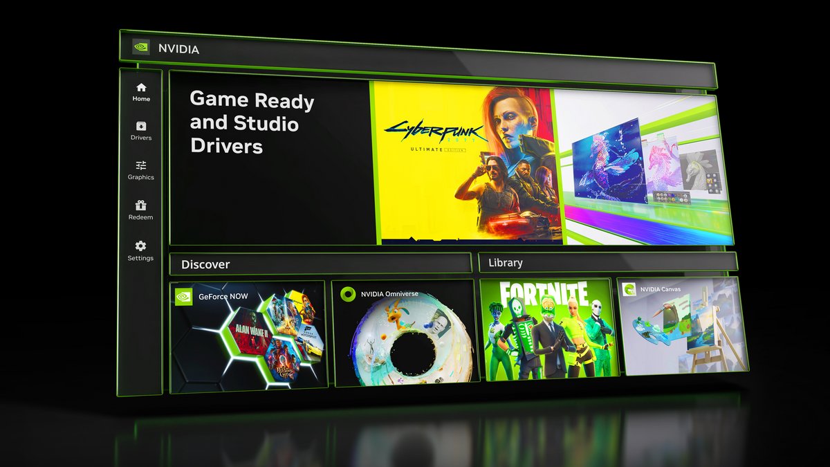 NVIDIA App tend à devenir l'interface principale pour les GeForce © NVIDIA