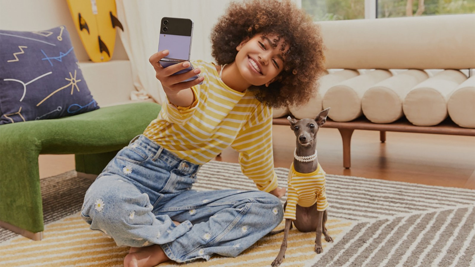 Le smartphone 5G Samsung Galaxy Z Flip4