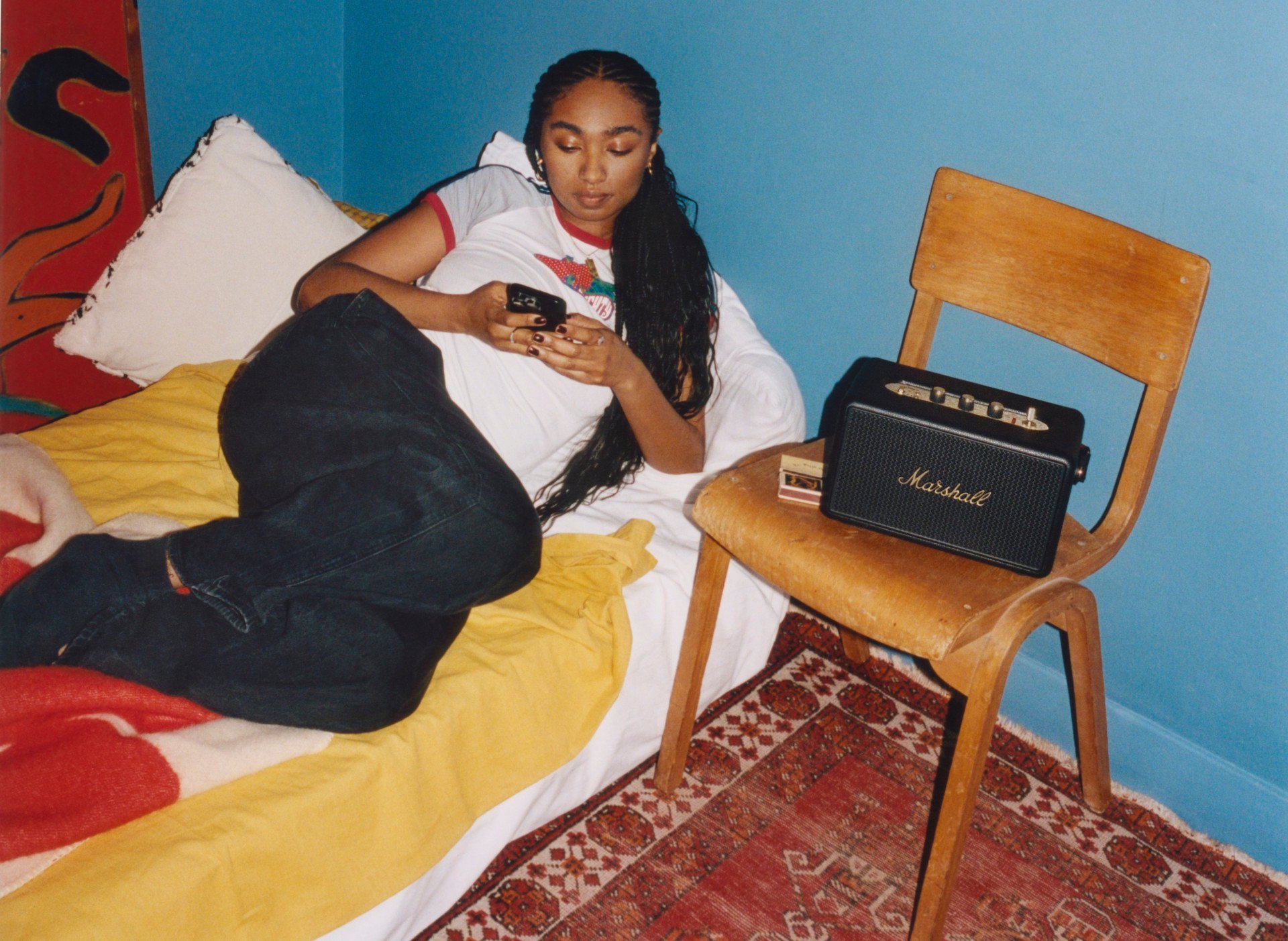 Relativement compacte, la Kilburn 3 trouvera sa place dans n'importe quel intérieur. ©Marshall