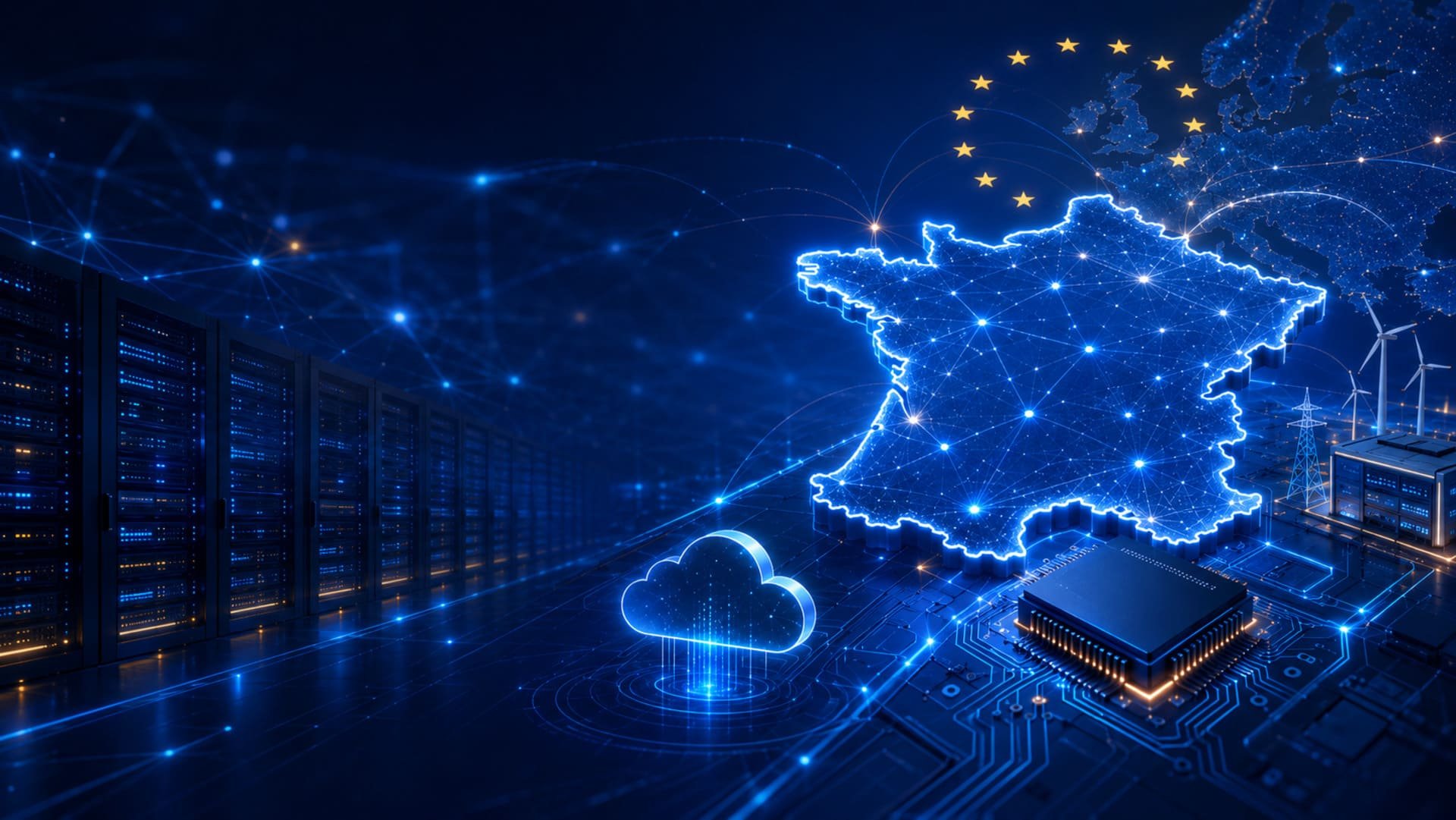La France lance AION, son consortium pour une AI Gigafactory européenne souveraine. © Clubic